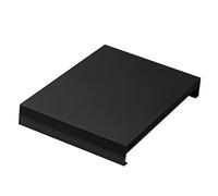 Generic Gas Stove Cover Durable Stainless Steel Burner Protector Easy Care for Small Kitchen Gas Range Electric Stove Countertop Black