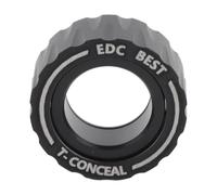 Generic Gear Rotating Ring Fidget Ring Pocket Finger Toy for Meditation and Quitting Bad Habits Lightweight Aluminum Alloy