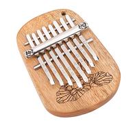 Generic GECKO K-8CA Kalimba Finger Piano Ore Metal 8-Tone Mini Hanging Hole for Training and Teaching, Campus Activities
