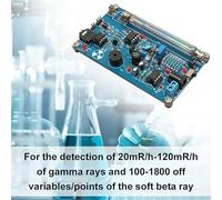 Generic Geiger Counter, Open Source Geiger Counter Kit Nuclear Radiation Detector Radiation Detector with Sound and Light Alarm Support Computer Data Acquisition (Unassembled)