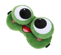 Generic Gel Filled Cartoon Frog Sleep Eye Mask, Cute Breathable Nap Blindfold with Cooling Gel, Soft Comfortable Eye Cover for Relaxation and Travel
