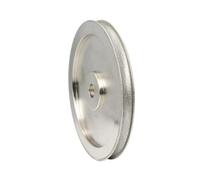 Generic Gemstone Polishing Wheel Diamond Bead Grinding Wheel Straight Cut Shaping Wheel Disc for Consistent Bead Profiles Suitable for Lapidary Workshops Jewelry Crafting, 11X12