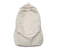Generic General Simple Classic Backpack for Teen Girls Students Large Capacity School Book Bag, beige, 43CM*29CM*14CM