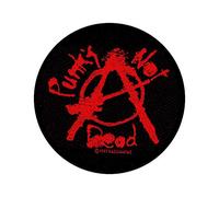 Generic - Generic Punks Not Dead Standard Patch, Black/Red, One Size