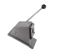 Generic Generic Round Stainless Steel Badge Cutter Efficient Graphic Punch Tool for Paper Leather PVC Cards, Easy to Operate for Office School Projects (75mm) (25mm)