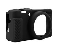 Generic Generic Slim Fit Anti Scratch Camera Silicone Sleeve Comfortable Grip for ZV1F ZV1M2 Camera Easy Access Silicone Black (Blue) (Black)