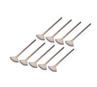 Generic Gentle Facial Fan Makeup Brush Set 9pcs Soft Fiber Face Applicators for Flawless Makeup and Skin Care in Champagne Color