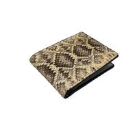 Generic Genuine Eastern Diamondback Rattlesnake Skin Wallet: Bifold, Snakeskin, 598-W196RE