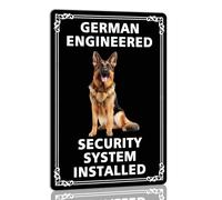 Generic German Shepherd Metal Sign - Beware of Dog, Funny Decor for Home, Farmhouse, Yard, Front Gate - Dog Lover, 8x12 Inch