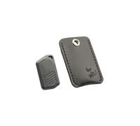 Generic Ghost Alarm/Immobilizer Tag Case - Black Black Stitch