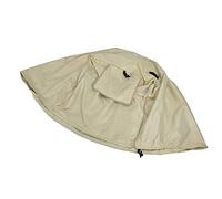 Generic GHZSTE94x63.5x61cm Dog Cover Oxford Cloth Waterpr 63.5 X 50.8 X 48 Cm Dog Cage Cover, Pet Hut, Animal Box Sun Protection for Home Outdoors (Beige)
