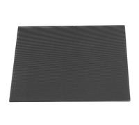 Generic Glass Build Plate for 3D Printers, High Adhesion Carbon Crystal Surface, Easy Demoulding, 250x250x4mm, Ideal for and Models