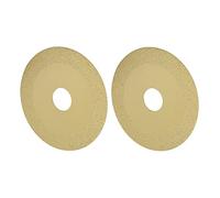 Generic Glass Cutting Disc Fast Heat-resistant Vane/Wing for Glass Ceramic Tile Cutting for Professional Workers (Gold)