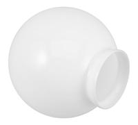 Generic Glass Lamp Shades Replacement for Wall Sconces and Table Lamps, White Round Spherical Glass Shade with Reverse Mouth Design, Protects Eyes with Gentle Diffused Light for Home Use