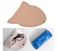 Generic Glasses Case Acrylic Template Glasses Bag Stencil Template for DIY Leather Mould Transparent Acrylic Box for Making Case