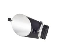 Generic Glow Slanted Photography Background Reflector with Clamp/Holder for Mount Flash, Precise Light Control for Professional Portraits and Still Life, Aluminum Alloy + Silicone, 15.4 X 4.6in