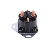 Generic Glowplug Relay Heavy Duty Reliable Glow Plug Relay Fit for 7.3L F-Series E-Series Metal Black