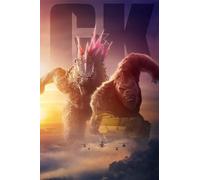 Generic Godzilla Kong The New Empire 2024 Movie Poster A5 A4 A3 A2 A1 Maxi Print Bedroom Home Decor Room Cinema Film Gift 2055 (A4-21 x 29.7cm)