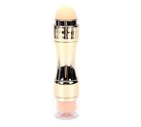 Generic Gold 4 in 1 Makeup Brush Set, All in One Dual Ended Cosmetic Brush for Easy Touch Ups, Ideal for Daily Use, 1 Unit