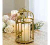 Generic Gold Metal Decorative Birdcage Lantern Vintage Shabby Chic Modern Wedding Home Decor Garden Party Candle Holder Centrepiece Christmas Floral, MHRMS121
