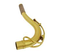 Generic Golden Silver Plated Brass Tenor Bend Neck Soprano Sax Accessories Baritone Sax Neck Saxophone Neck Replacement