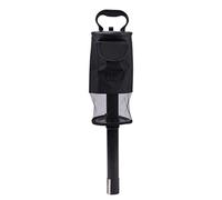 Generic Golf Ball Retriever Detachable Zipper Golf Ball Collector Large Capacity Golf Ball Tube Collector 70 Balls Golf Shag Bag Portable Lifting Handle Golf Ball Picker Black