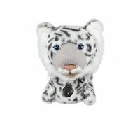 Generic Golf Club Cover Animal Headcover Tiger Head Soft Cotton Padded Protector Cute Accessory Suitable for Practice Golf Round Storage, Small, Snow Leopard Hybrid