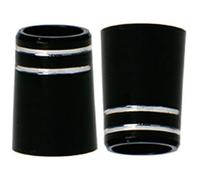 Generic Golf Club Ferrules Covers for Golfs Clubs with Smooth Feel and Easy Insertion Black Colour Rubber 2pcs Simple Creative Design Accessories