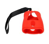 Generic Golf Rangefinder Silicone Case Red with Lanyard for Outdoor Sports Durable Protective Cover 360° Protection