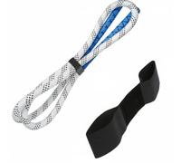 Generic Golf Swing Rope Practice Tool Tempo Guide helps reinforce proper movement patterns and efficient rehearsals polyester, White With Correction Strap, Power Rope With Correction Strap