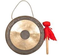 Generic Gong with Mallet,Gong gong 30/35/40/45/50 cm open road gong copy gong traditional ring gong flood control gong musical instrument,30CM(40CM)