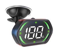 Generic GPS Speedometer, Universal Car HeadUp Display, MPH/KMH Switch, Overspeed Alarm, Auto Brightness Adjustment, Plug and Play HeadUp Display for Cars Trucks All Vehicles (Green)