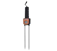 Generic Grain Moisture Meter High Accuracy Voice Prompt LCD Backlit Portable Easy Operation for Farming ABS and Carbon Steel