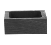 Generic Graphite Crucible Metal Casting Molds Heat Resistant Square Design DIY Jewelry Melting Tools for Precious Metals