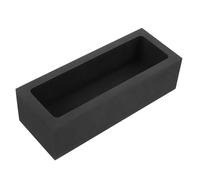 Generic Graphite Ingot Mold Crucible for Metal Refining 5kg Capacity 180×70×50mm Gold Silver Copper Melting Casting Jewelry Making Tool