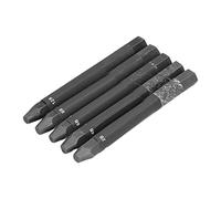 Generic Graphite Sticks Hex Rod Set for Sketching, Delicate Touch, Water Soluble for Art Painting, 5 Pcs for Drawing Supplies