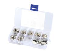 Generic Grease Fitting Assortment, Grease Fitting Kit 32Pcs M6 M8 M10 Brass Zerk Nipple Assortment Zerk Nipple Nozzle for Hot Air Guns