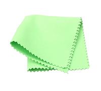 Generic Green Microfiber Cleaning Polishing Cloth for Guitar Bass Violin Piano, Double-Sided Soft Cloth, Musical Instrument Polish, Ideal for Musicians