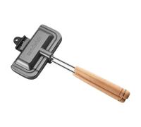 Generic Grilled Sandwich and Panini Maker Pan with Non-Stick Plates Iron Sandwich Maker Aluminium Alloy for Breakfast Toast Pancakes Waffle