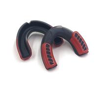 Generic Guard of The Sporting of The Absorption Mouth The Impact for Football (Black Red)