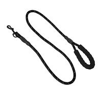 Generic Guido for Pets, Light 1.5 Meters of Nylon Long Nylon Full with Belt Buckle to Walk (Black)