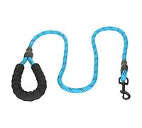 Generic Guido for Pets, Light 1.5 Meters of Nylon Long Nylon Full with Belt Buckle to Walk (Blue)