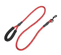 Generic Guido for Pets, Light 1.5 Meters of Nylon Long Nylon Full with Belt Buckle to Walk (Red)