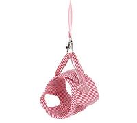 Generic Guinea Pig Front Harness Lightweight Cotton Vest with Hook and Loop Chest Strap for Small Animal Outdoor Use Pink S L (L)