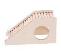 Generic Guinea Pig Wooden Ladder Small Animal Climbing Accessory Habitat Decor for Hamsters and Chinchillas Easy to Clean Wear Resistant for Play and Exercise