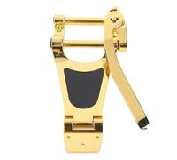 Generic Guitar Bridge Tailpiece, Tremolo Unit with Height Adjustable Roller Bar for Bridge Flat Top Guitars, Compatible with ETC ES355 Jazz Hollow Body Electric Guitar (Golden)
