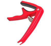 Generic Guitar Capo Abs Metal with Smooth Clamping Action and Special Metal Spring, Red Acoustic Capo for Guitar Playing Traditional Songs and Country Music