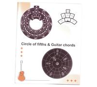 Generic Guitar Chord Chart Fretboard Guide Music Instrument for Beginners, Guitar Chord