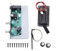 Generic Guitar Equalizer Pickup, EQ Equalizer with Tone Volume Control Knob for Silent Guitar Replacement and Exercises