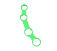 Generic Guitar Finger Expansion Sleeve Finger Stretcher Tool Made of Sturdy Abs Material Green Color for Bass and Saxophone Practice Anytime Anywhere to Playing Efficiency